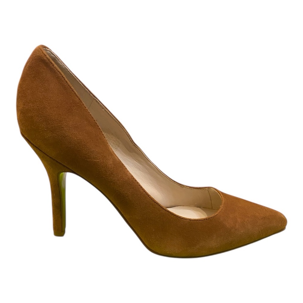 Nine West Brown Suede Heels